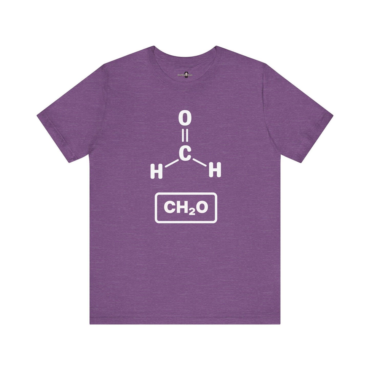 Formaldehyde Formula - Tee - chemistry, embalmer, formaldehyde, funeral director, microbiology, mortician, mortuary, pathology, school, science T-Shirt