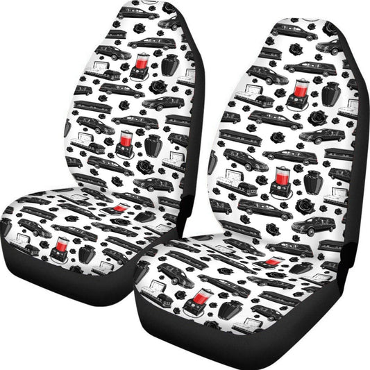 FUNeral Blackout - Universal Car Seat Covers - Casket,coach,Coffin,embalmer,embalming machine,funeral director,Hearse,mortician,Urn car seat cover