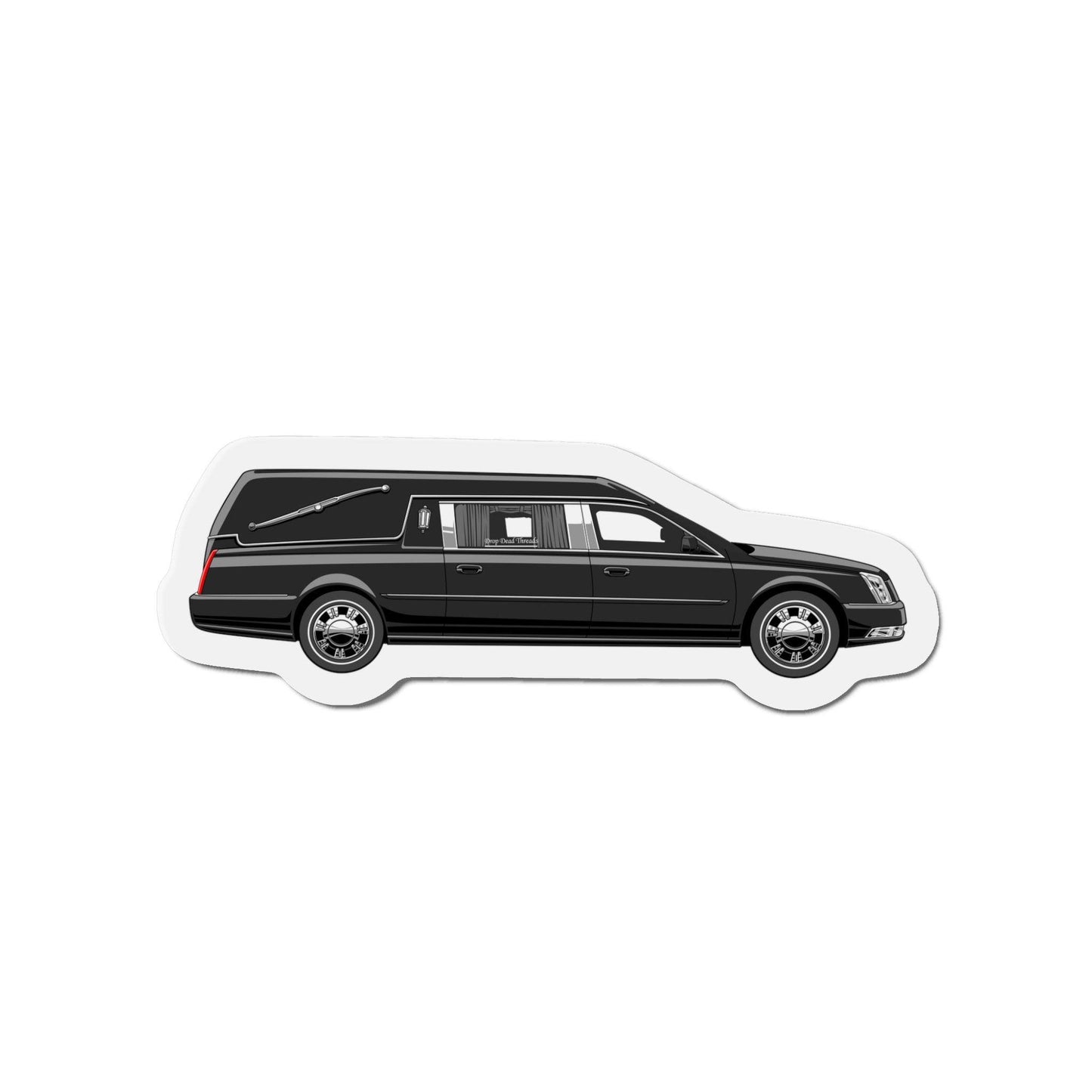 Hearse Magnet Black - Hearse, Home & Living, Magnets, Magnets & Stickers Home Decor