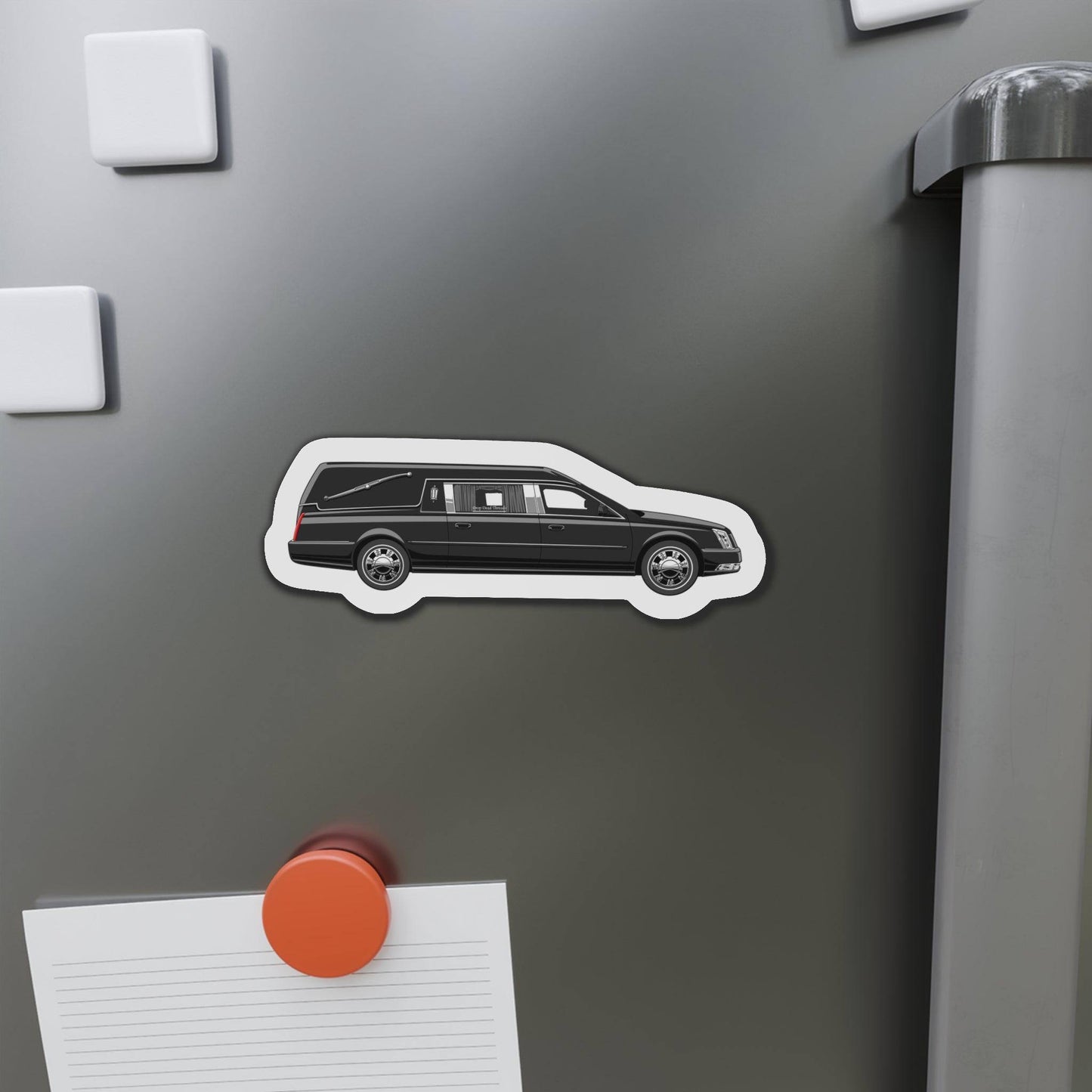 Hearse Magnet Black - Hearse, Home & Living, Magnets, Magnets & Stickers Home Decor