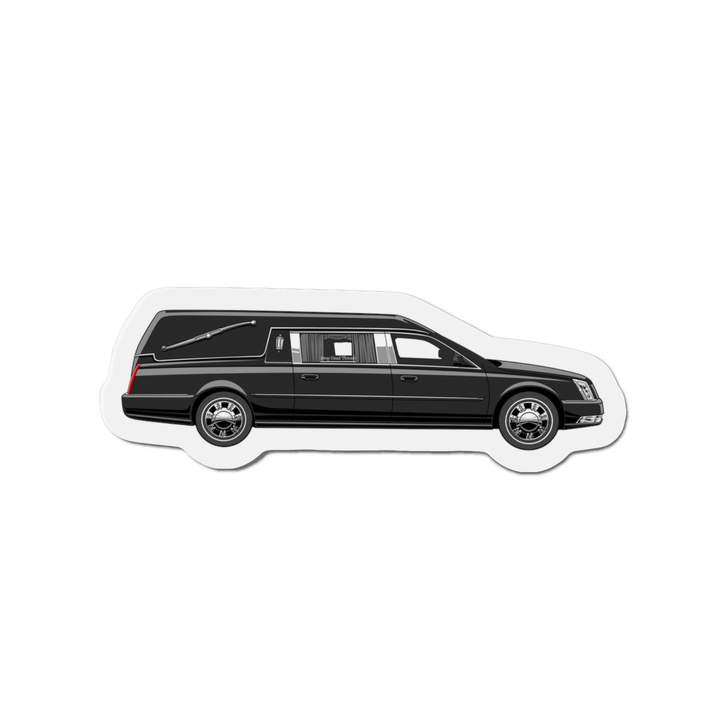 Hearse Magnet Black - Hearse, Home & Living, Magnets, Magnets & Stickers Home Decor