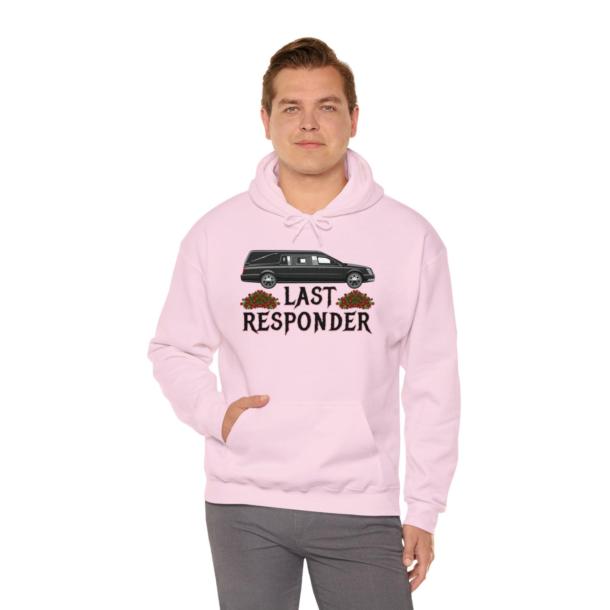 Last Responder Unisex Hoodie - embalmer, funeral director, Hoodies, last responder, mortician, mortuary science, undertaker Hoodie