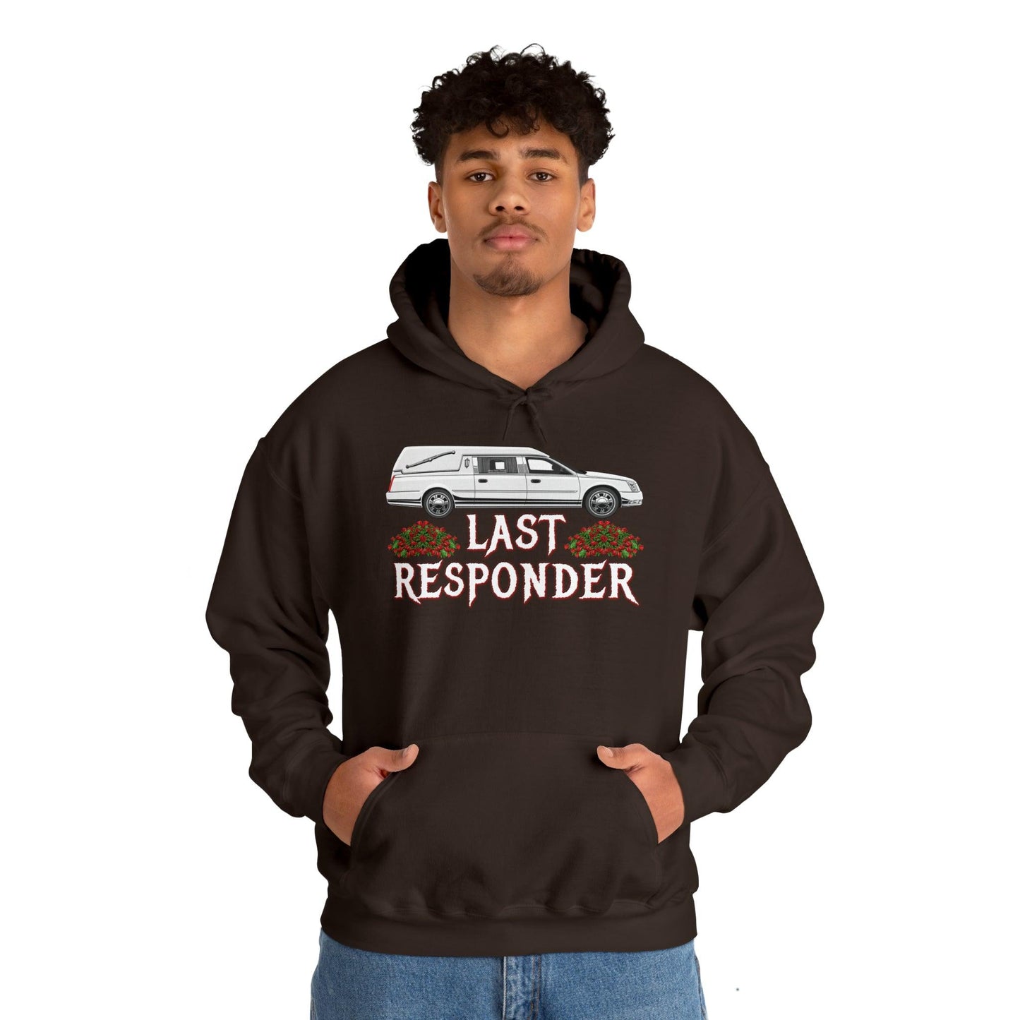 Last Responder Unisex Hoodie - embalmer, funeral director, Hoodies, last responder, mortician, mortuary science, undertaker Hoodie