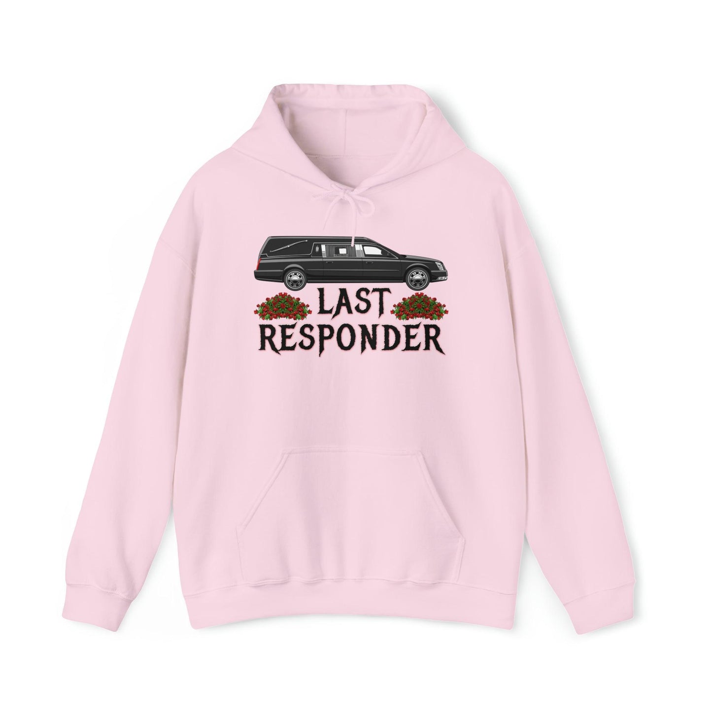 Last Responder Unisex Hoodie - embalmer, funeral director, Hoodies, last responder, mortician, mortuary science, undertaker Hoodie