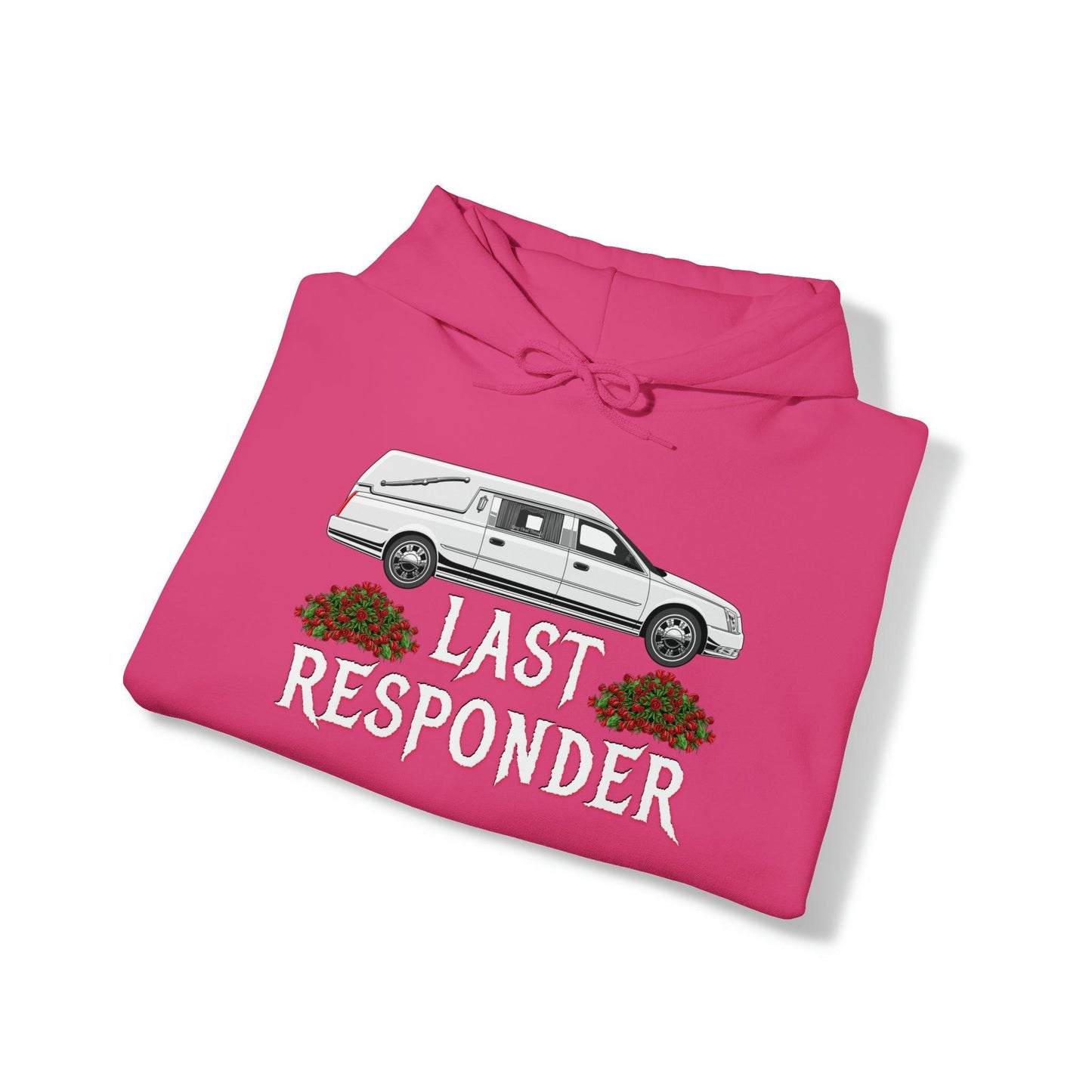 Last Responder Unisex Hoodie - embalmer, funeral director, Hoodies, last responder, mortician, mortuary science, undertaker Hoodie