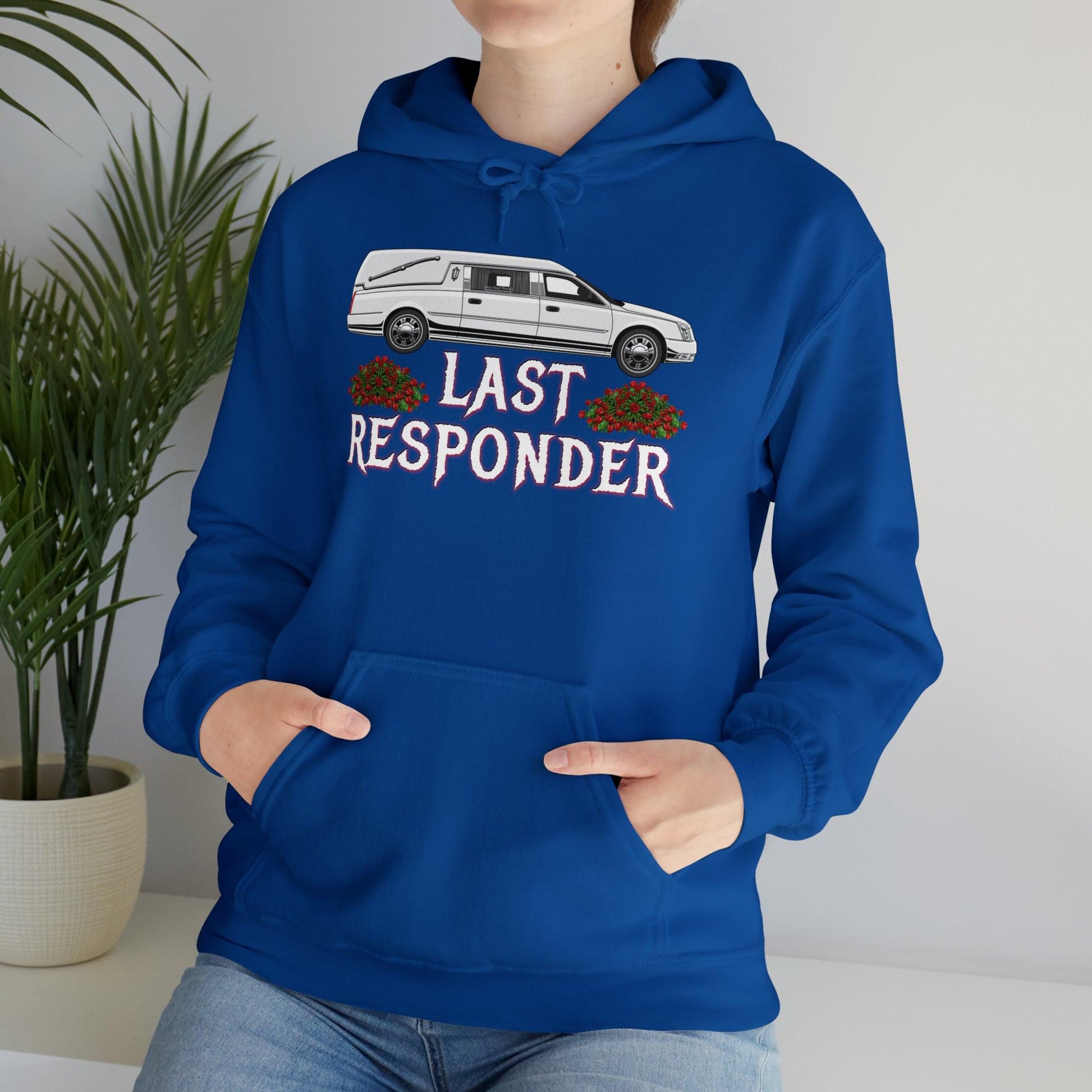 Last Responder Unisex Hoodie - embalmer, funeral director, Hoodies, last responder, mortician, mortuary science, undertaker Hoodie