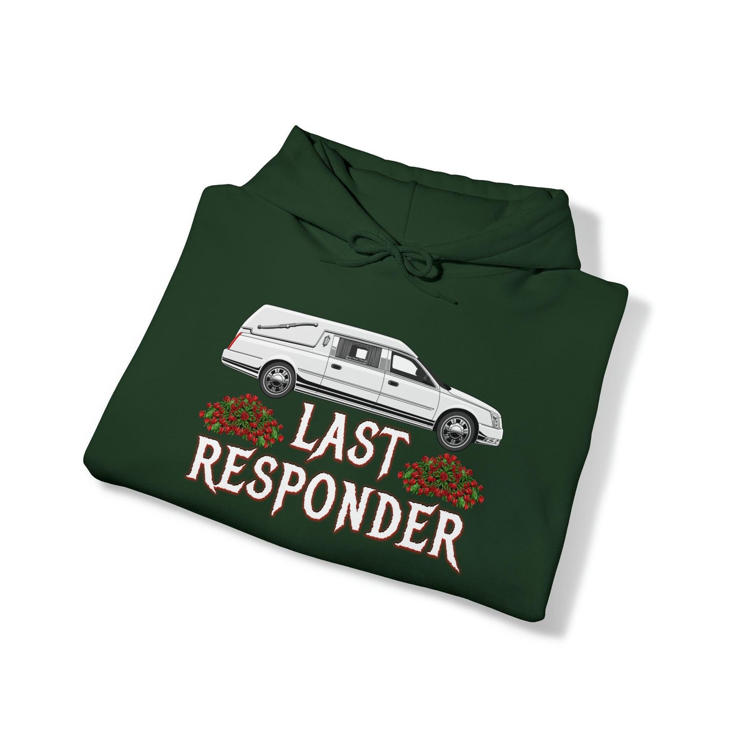 Last Responder Unisex Hoodie - embalmer, funeral director, Hoodies, last responder, mortician, mortuary science, undertaker Hoodie