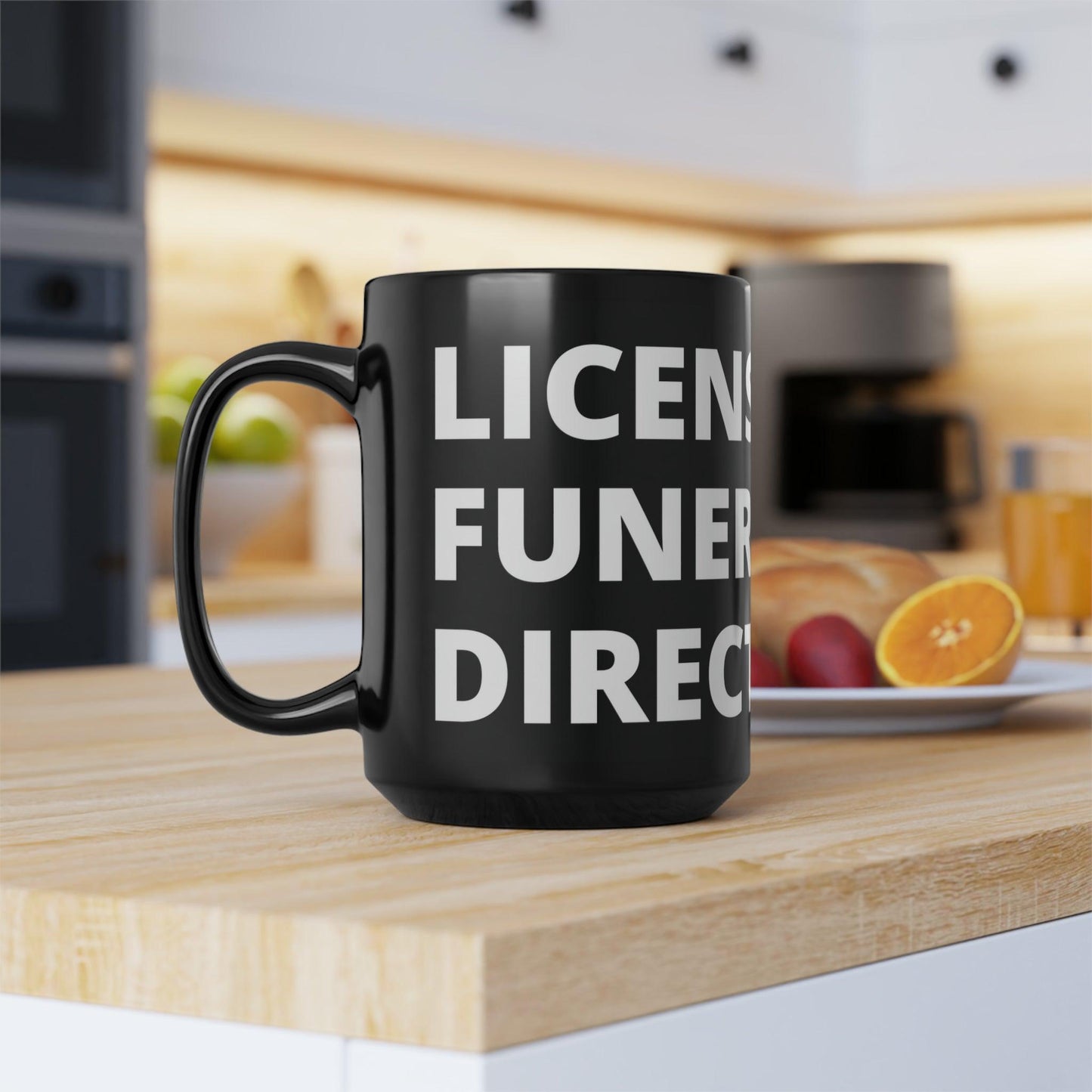 LFD - 15oz Coffee Mug - 15 oz, 15oz, Ceramic, Coffee Mugs, Drink, Drinks, embalmer, funeral director, Glossy, Home & Living, mortician, mortuary science, Mugs, Sublimation Mug