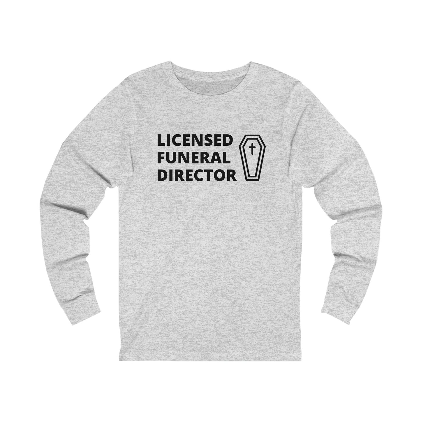 LFD - Long Sleeve Tee - Crew neck,DTG,embalmer,funeral director,Long Sleeves,Men's Clothing,mortician,Regular fit,Seasonal Picks,Unisex,Women's Clothing Long-sleeve