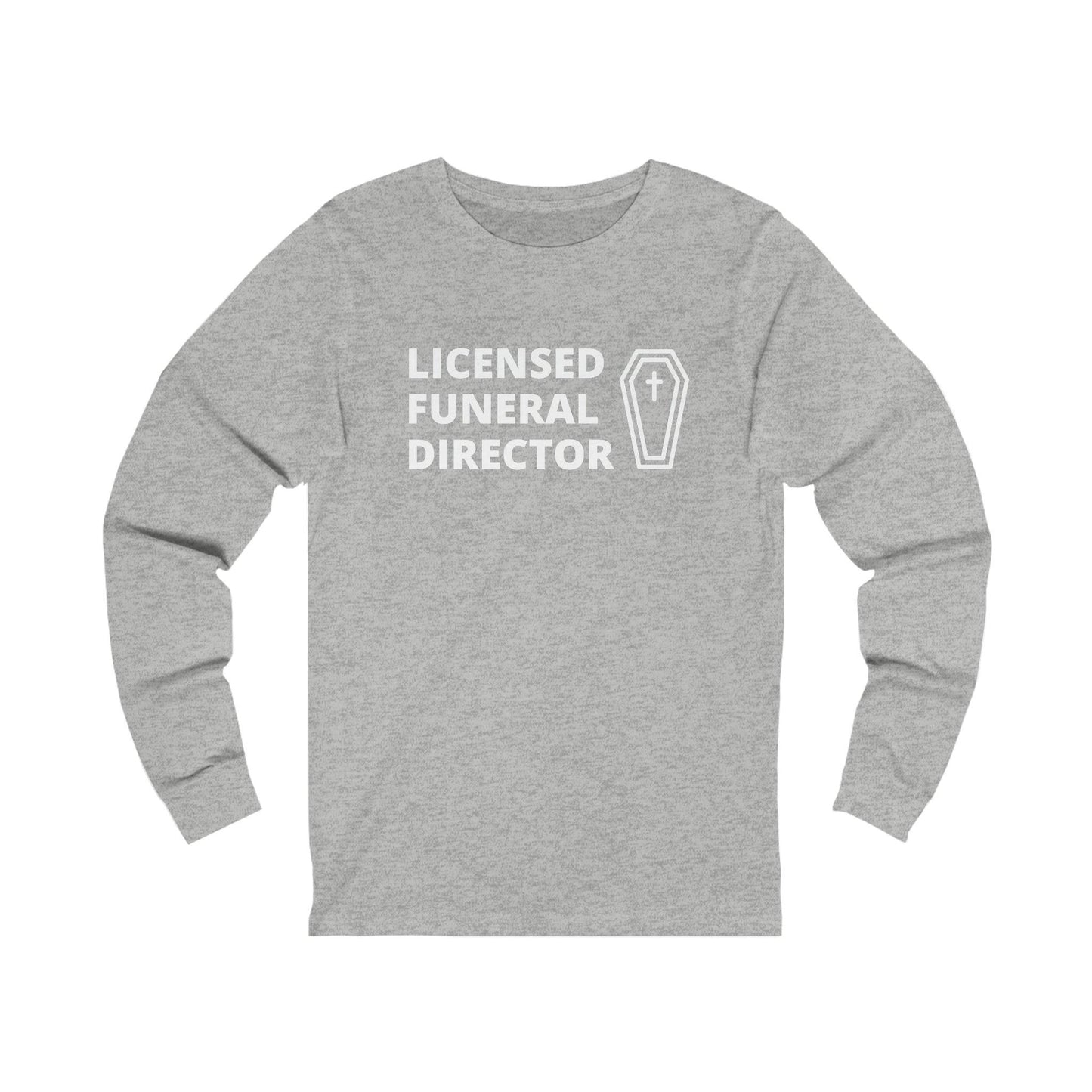 LFD - Long Sleeve Tee - Crew neck,DTG,embalmer,funeral director,Long Sleeves,Men's Clothing,mortician,Regular fit,Seasonal Picks,Unisex,Women's Clothing Long-sleeve