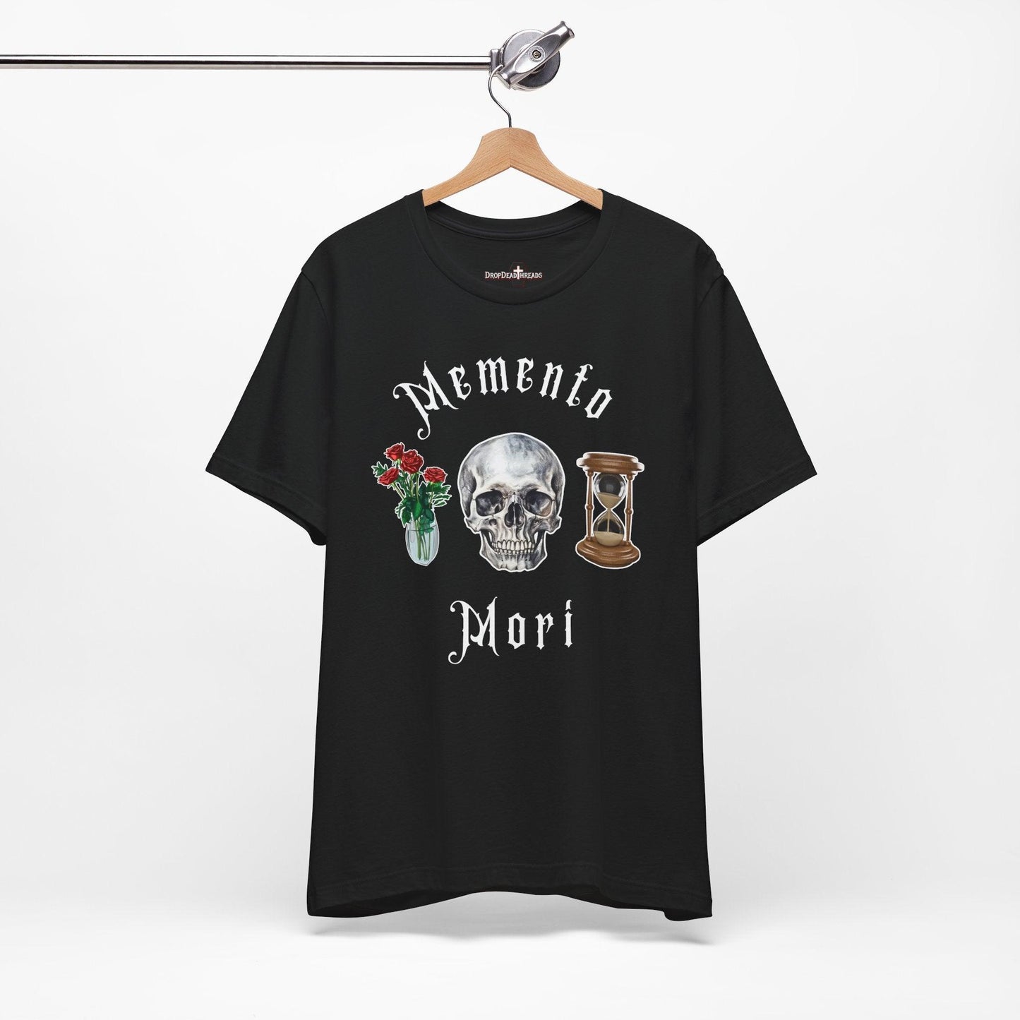 Memento Mori - Tee - death, embalmer, funeral director, mortician, Skull T-Shirt