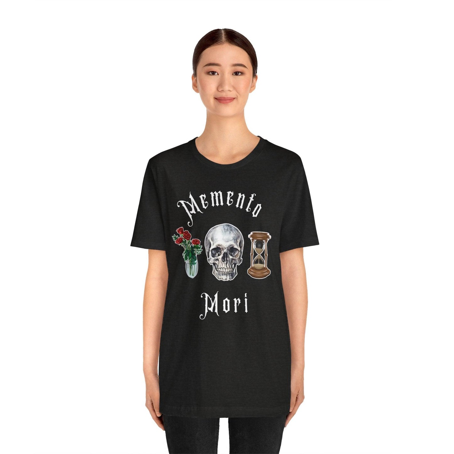 Memento Mori - Tee - death, embalmer, funeral director, mortician, Skull T-Shirt