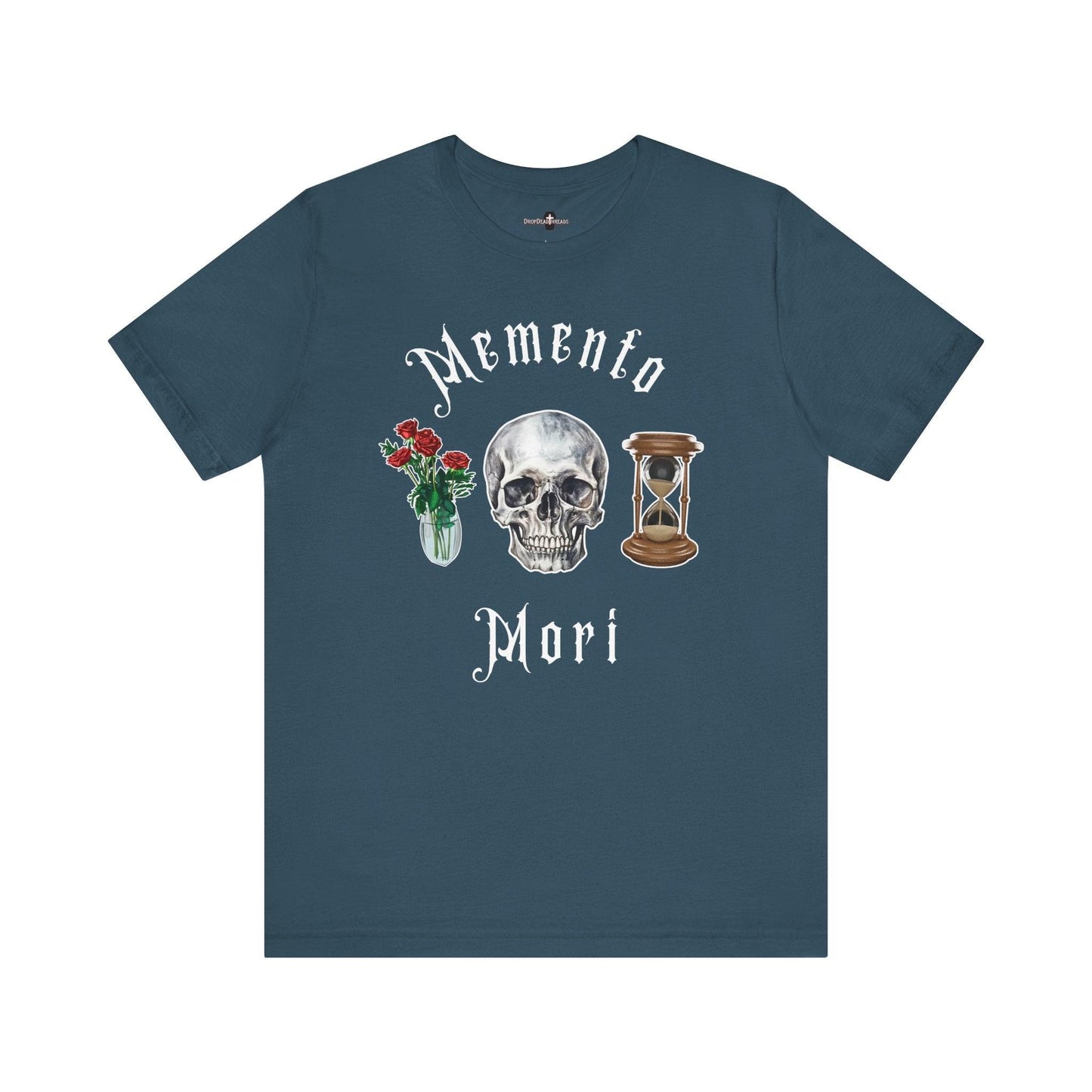 Memento Mori - Tee - death, embalmer, funeral director, mortician, Skull T-Shirt