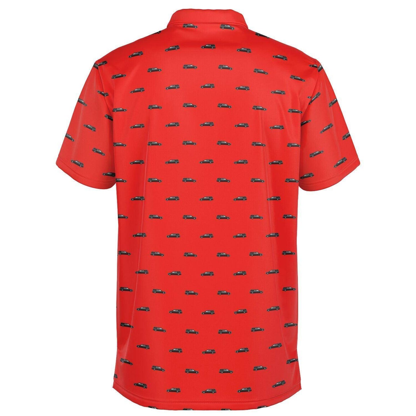 Sunday Red Sunday Dead Golf Polo - Hearse - death, Funeral, golf, Hearse Polo Shirt - AOP